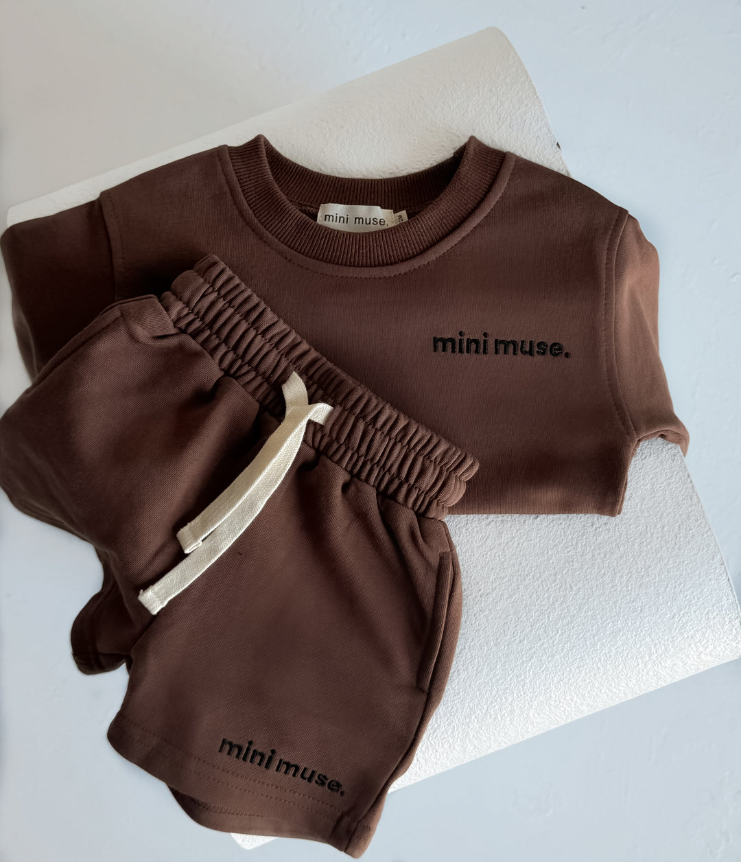 Essential Tee Set Dark Mocha